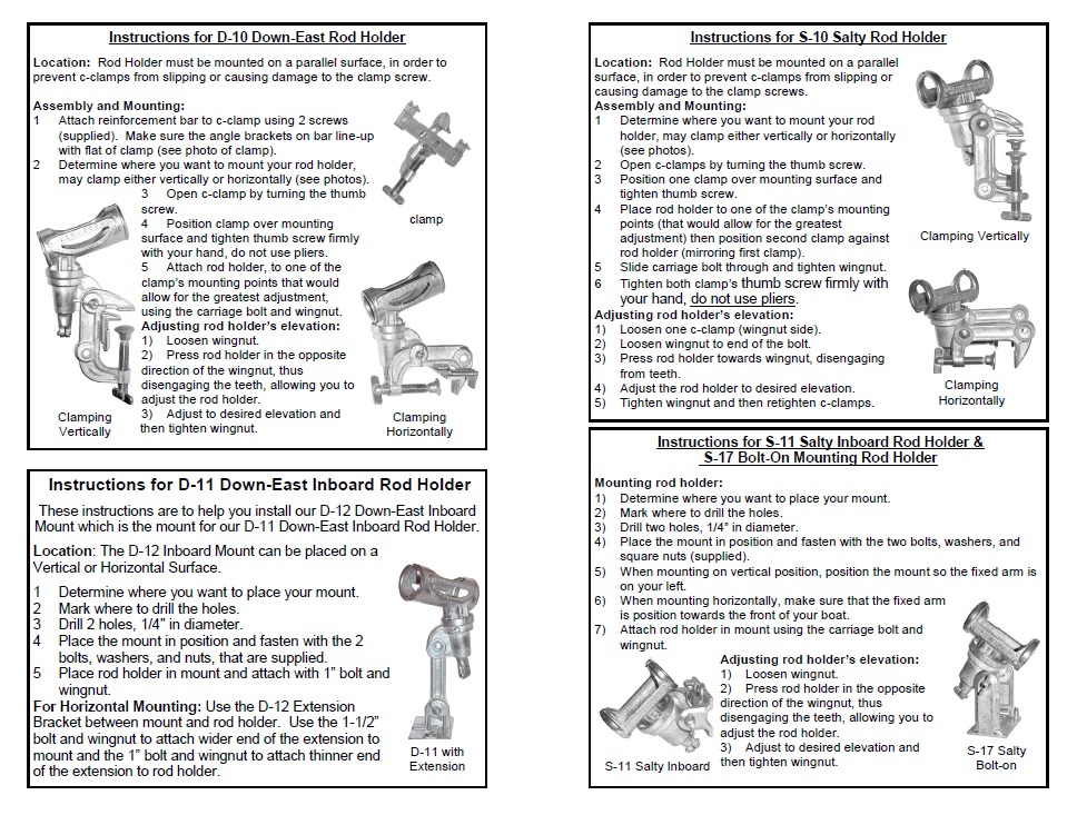 Instructions & Helpful Tips